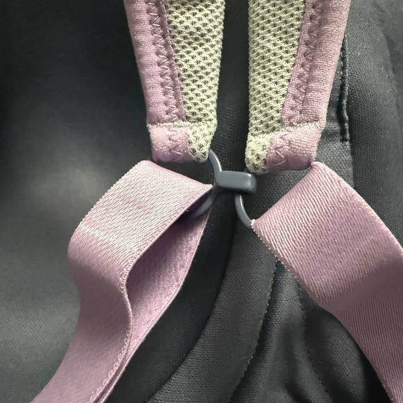 Panache Sports Bra Women's Size‎ 38C Grey Purple Convertible Straps Style #5021 - Picture 4 of 7